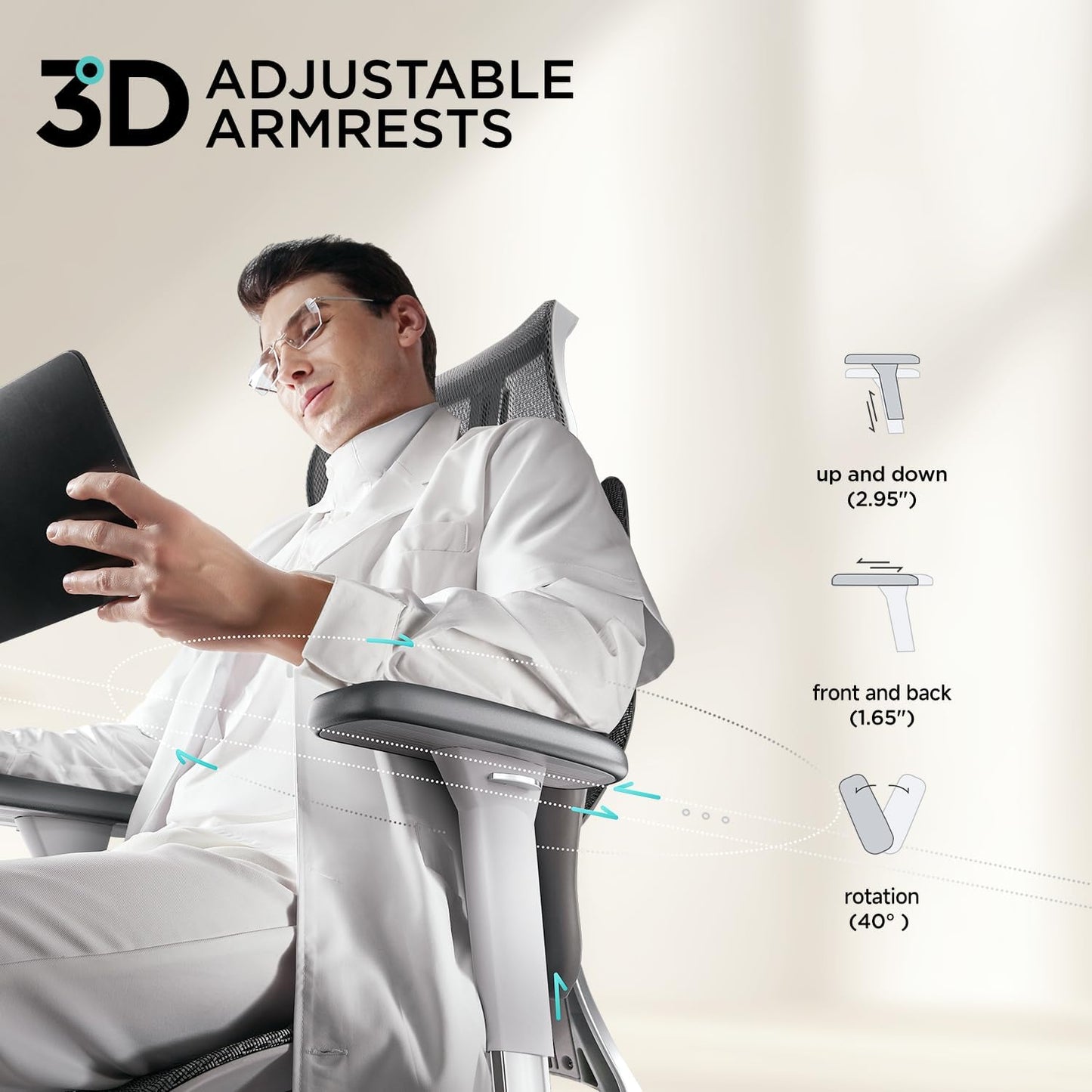 Ergonomic Office Chair Hbada E3 Pro