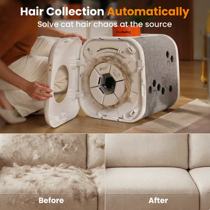 Self-Grooming Cat House